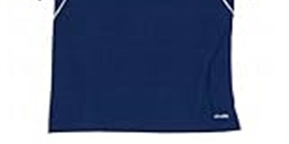 Camisa de futebol juvenil Adidas Squadra 13, nova, azul-marinho/branca, tamanho GG