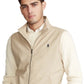 Colete de sarja masculino Polo Ralph Lauren marrom tamanho X-S
