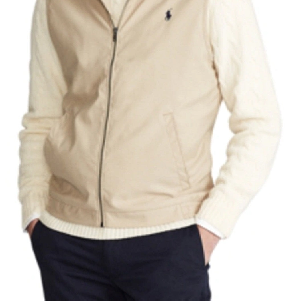 Colete de sarja masculino Polo Ralph Lauren marrom tamanho X-S