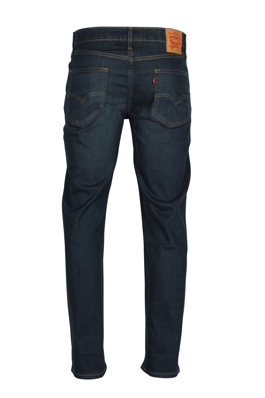 Calça jeans Levi's 514 Straight Fit masculina, azul, tamanho 38 x 32