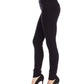 Calça jeans skinny feminina 7 For All Mankind, preta, tamanho 27