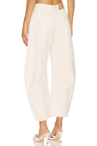 Free People - Calça Jeans de Cós Médio Good Luck