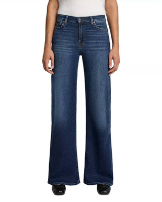 7 For All Mankind - Lotta High Rise Wide Leg Jeans