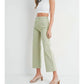 Just Black Denim - High Rise Patch Pocket Wide Leg Jeans