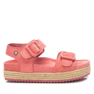 Xti - Sandálias Flatform de Camurça Femininas
