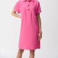 Joseph Ribkoff - Woven Polo Shirt Dress