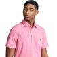 Camisa polo Ralph Lauren Classic Fit Performance Masculina Rosa Tamanho P