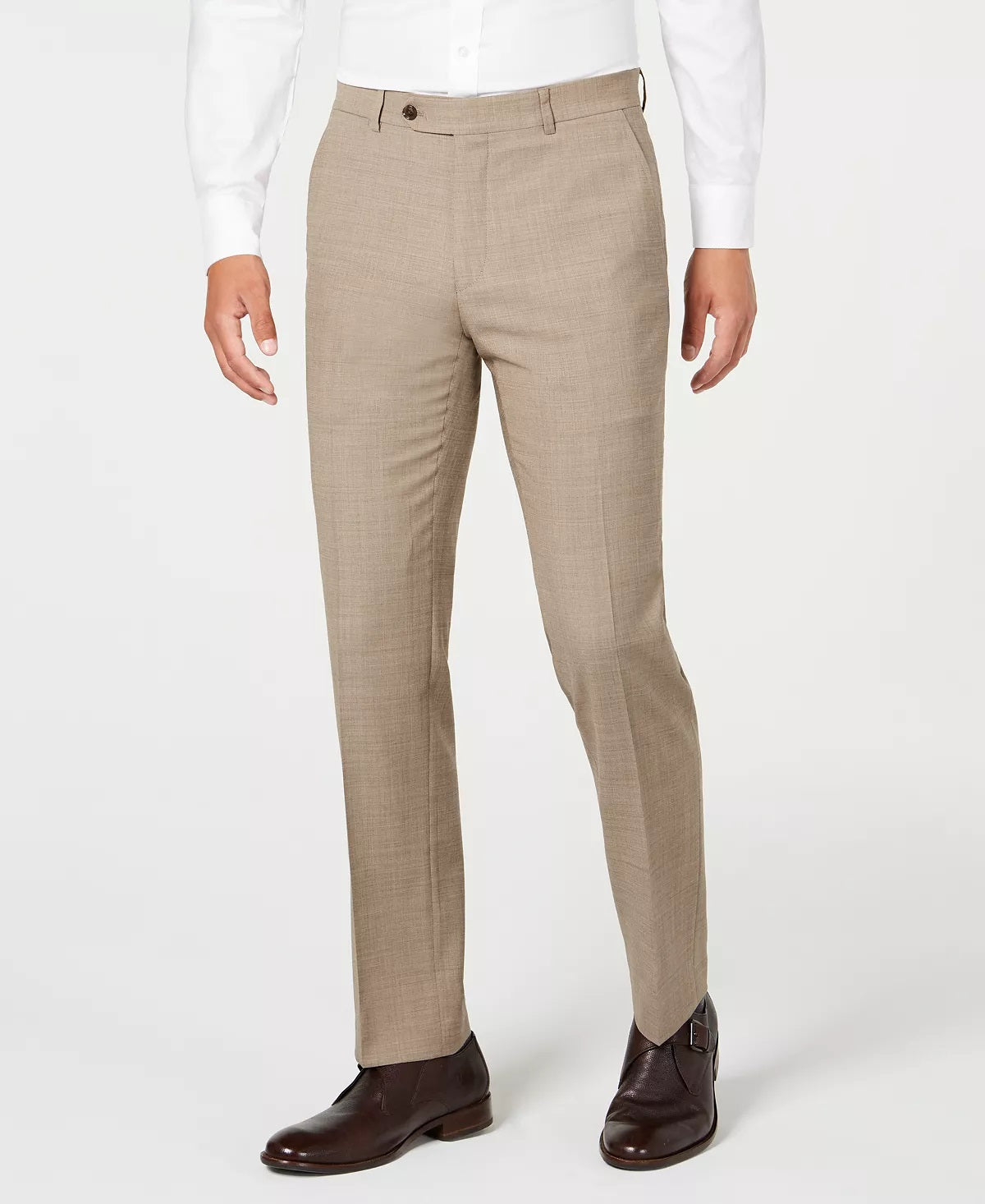 Tommy Hilfiger Calça Masculina Modern Fit Thflex Stretch Separada Marrom Tamanho 32X34