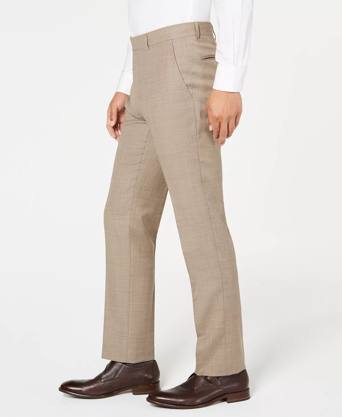 Tommy Hilfiger Calça Masculina Modern Fit Thflex Stretch Separada Marrom Tamanho 32X34