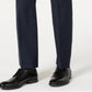Michael Kors Masculino Classic Fit Airsoft Stretch Azul-petróleo Xadrez Terno Calça Separada Azul Tamanho 44X34