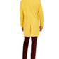 Sobretudo masculino Tallia Solid amarelo tamanho grande
