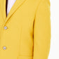 Sobretudo masculino Tallia Solid amarelo tamanho grande