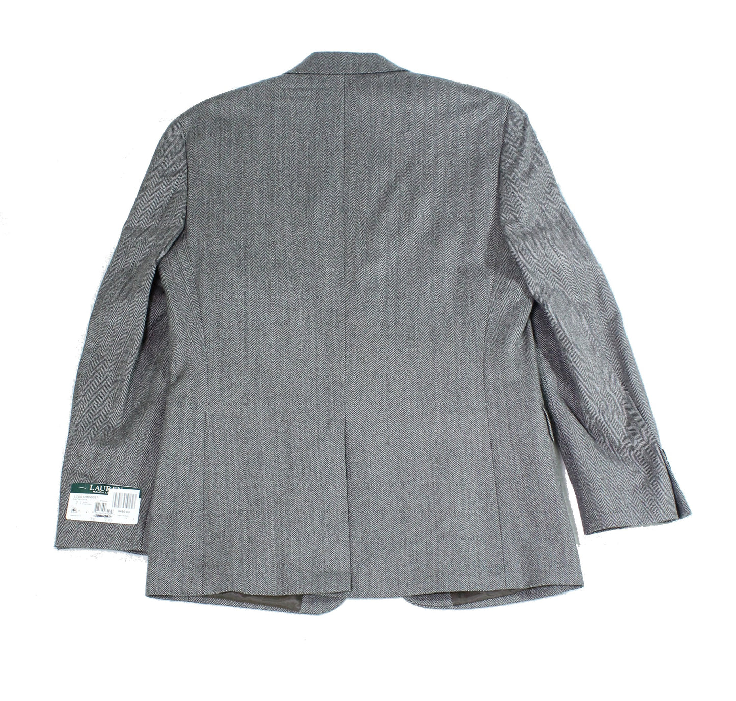 Casaco esportivo de lã masculino Ralph Lauren, cinza, tamanho 42R