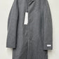 Sobretudo Calvin Klein Mayden Slim-Fit Masculino Cinza Tamanho 40