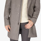 Sobretudo Calvin Klein Masculino Mayden Slim Fit Cinza Tamanho 42