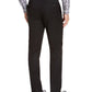 Calça de terno média masculina Izod Classic Fit preta tamanho 40x32