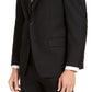 Jaqueta elástica masculina Michael Kors Modern Fit Airsoft, preta, tamanho 46