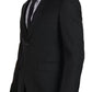 Jaqueta elástica masculina Michael Kors Modern Fit Airsoft, preta, tamanho 48