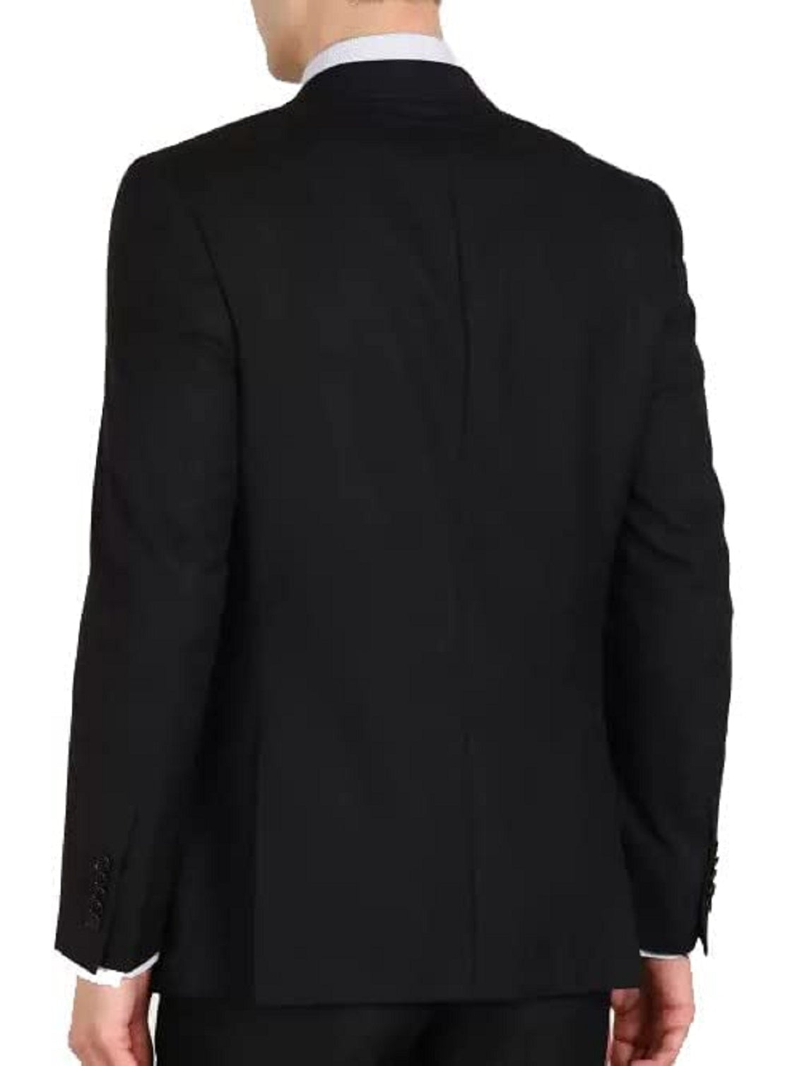 Jaqueta elástica masculina Michael Kors Modern Fit Airsoft, preta, tamanho 48