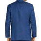 Jaqueta elástica masculina Michael Kors Modern Fit Airsoft azul tamanho 42