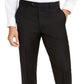 Calça elástica masculina Michael Kors Modern Fit Airsoft preta tamanho 38x32