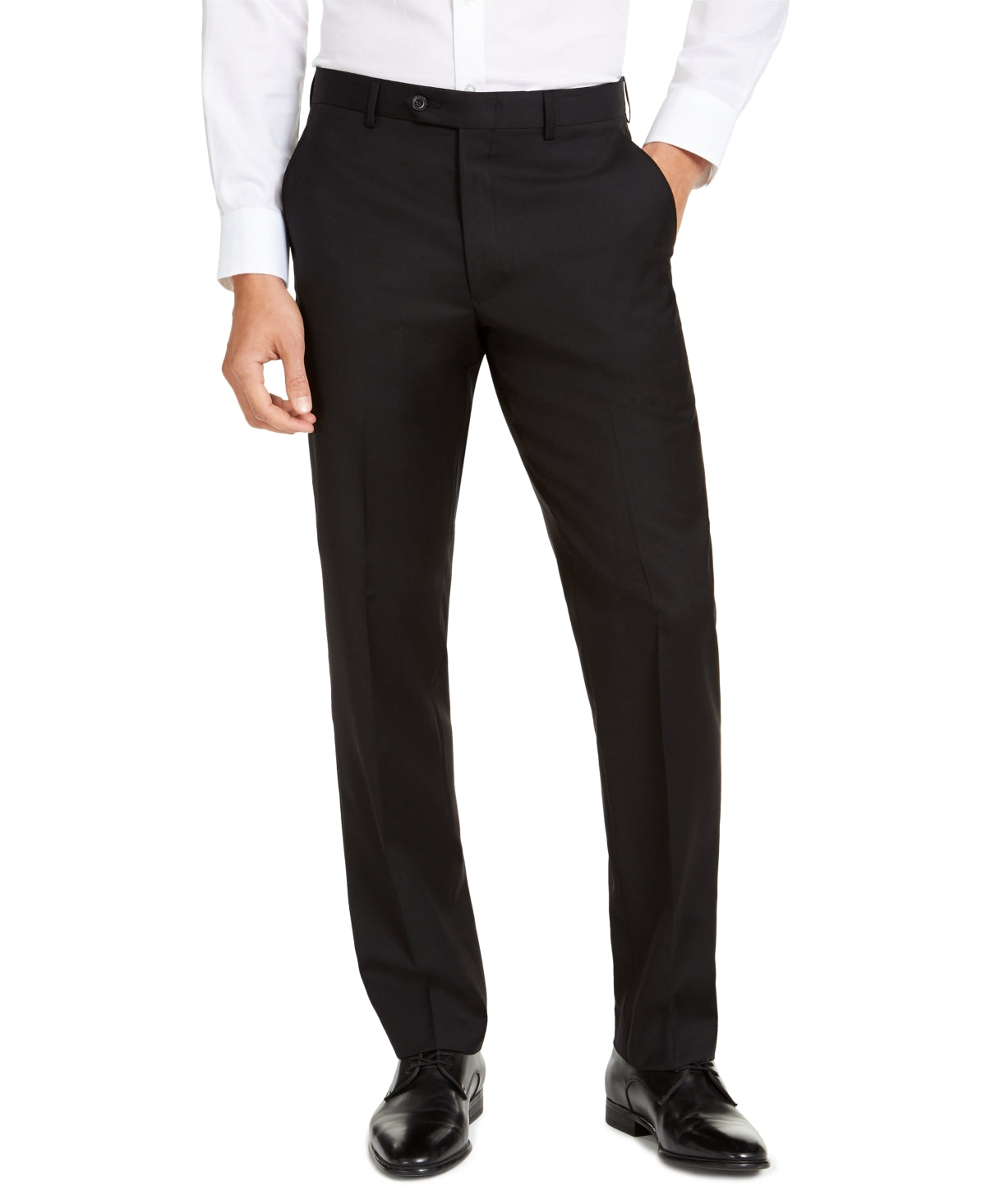 Calça elástica masculina Michael Kors Modern Fit Airsoft preta tamanho 40x32