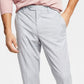 Calça de terno Alfani masculina slim fit stretch sólida cinza tamanho 34x32