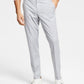 Calça de terno Alfani masculina slim fit stretch sólida cinza tamanho 34x32