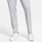 Calça de terno Alfani masculina slim fit stretch sólida cinza tamanho 34x32
