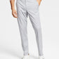Calça de terno Alfani masculina slim fit stretch sólida cinza tamanho 36x34