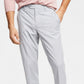 Calça de terno Alfani masculina slim fit stretch sólida cinza tamanho 36x34