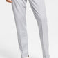 Calça de terno Alfani masculina slim fit stretch sólida cinza tamanho 36x34