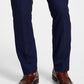 Calça de terno Alfani masculina slim fit elástica sólida azul tamanho 32x30