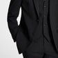 Jaqueta de terno masculina Alfani Slim Fit Stretch Solid, preta, tamanho 44