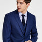Jaqueta Alfani Masculina Slim Fit Stretch Solid Azul Tamanho 44