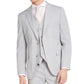 Jaqueta Alfani Masculina Slim Fit Stretch Solid Cinza Tamanho 40