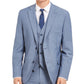 Jaqueta Alfani Masculina Slim Fit Stretch Solid Azul Tamanho 40