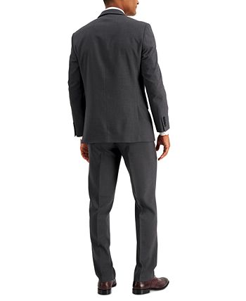 Terno masculino Marc New York Modern Fit cinza tamanho 44