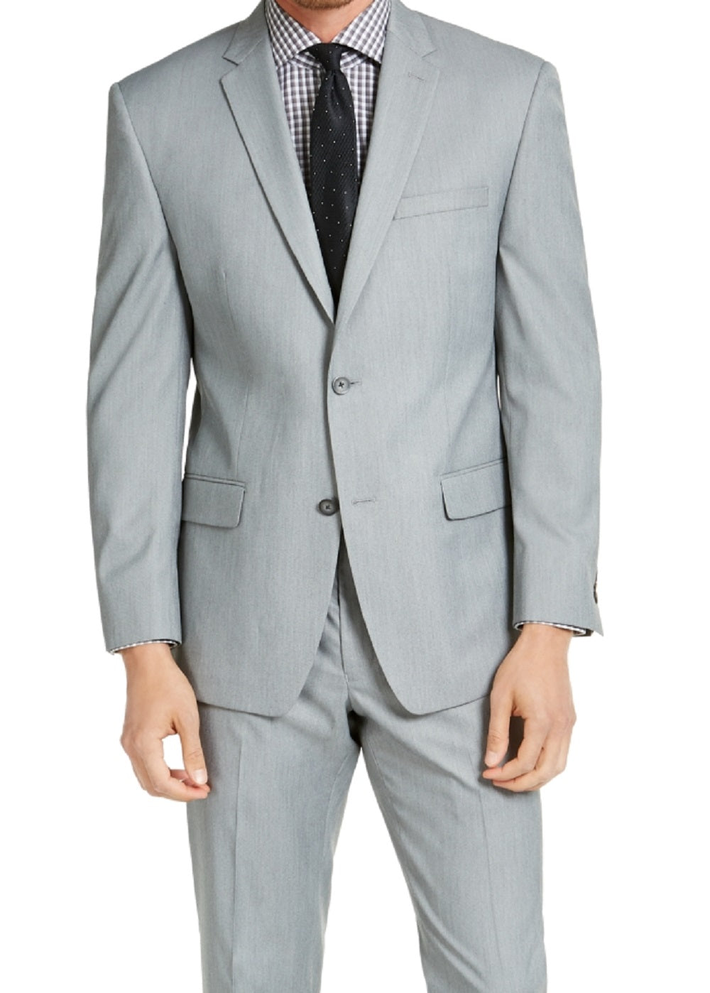 Terno masculino Marc New York Modern Fit cinza tamanho 40