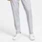 Calça de terno Alfani masculina slim fit stretch sólida cinza tamanho 32x34