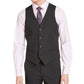 Colete Alfani Masculino Slim Fit Stretch Solid Preto Tamanho Médio
