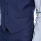 Colete Alfani Masculino Slim Fit Stretch Solid Azul Tamanho Médio