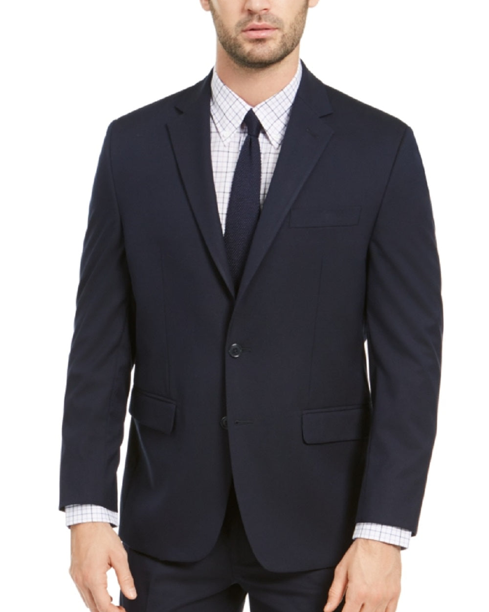 Terno masculino Geoffrey Beene Classic Fit Azul Tamanho 50