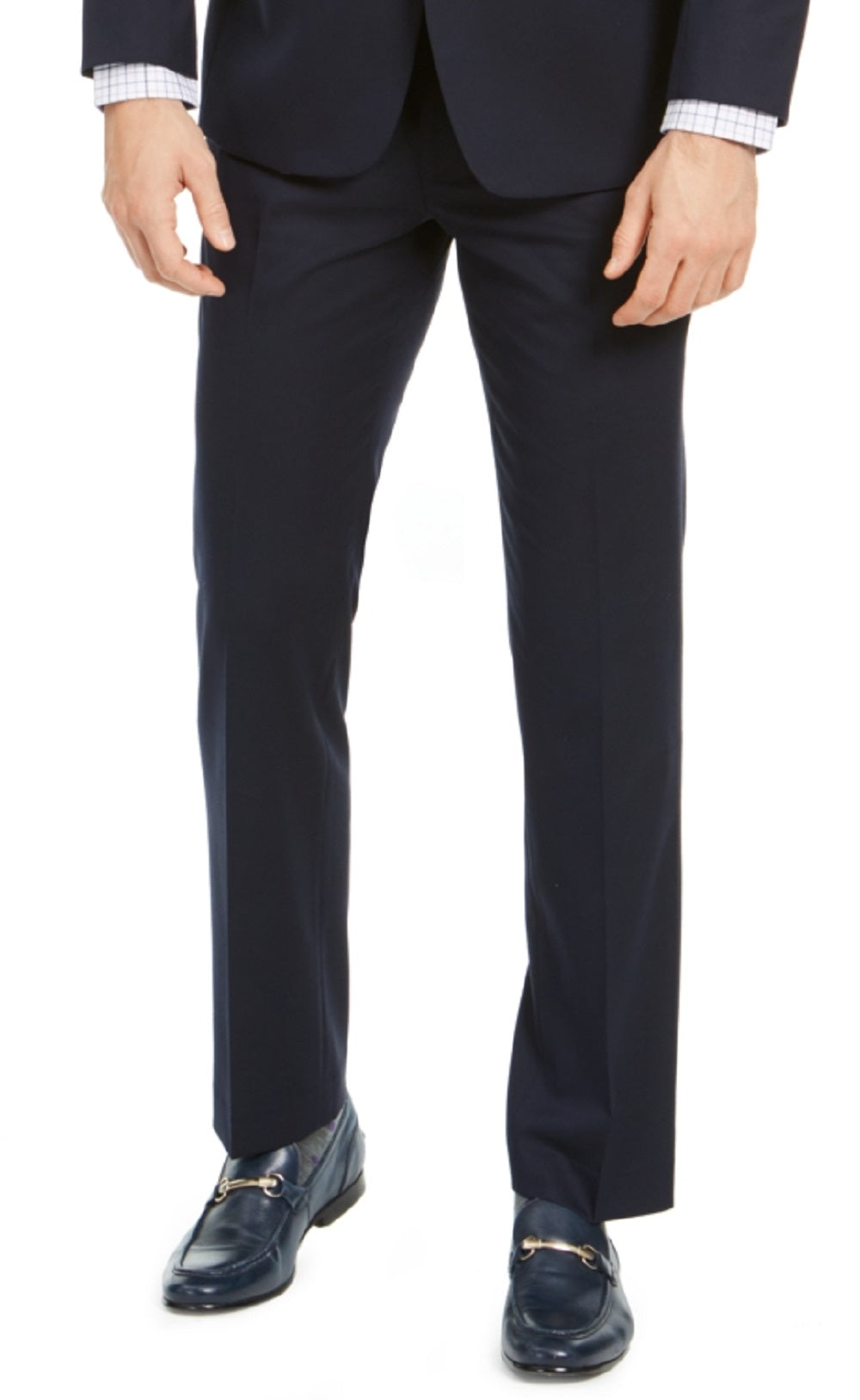 Terno masculino Geoffrey Beene Classic Fit Azul Tamanho 50