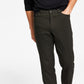 Calça Tommy Hilfiger Masculina Th Flex Modern Fit Sarja com Quatro Bolsos Verde Tamanho 40X32