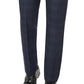 Terno Calvin Klein Masculino Infinite Stretch Windowpane de Lã Calça Separada Azul Tamanho 32X32