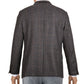 Ralph Lauren Masculino Xadrez Longo Classic Fit Cinza Tamanho 44