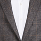 Ralph Lauren Masculino Xadrez Longo Classic Fit Cinza Tamanho 44