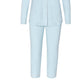 Twelve Eighty Eight - Paige Long Sleeve Cropped Pant Men's Styled Pajama Set