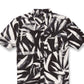 Camisa Volcom Echo Leaf Manga Curta Masculina Preta Tamanho Médio